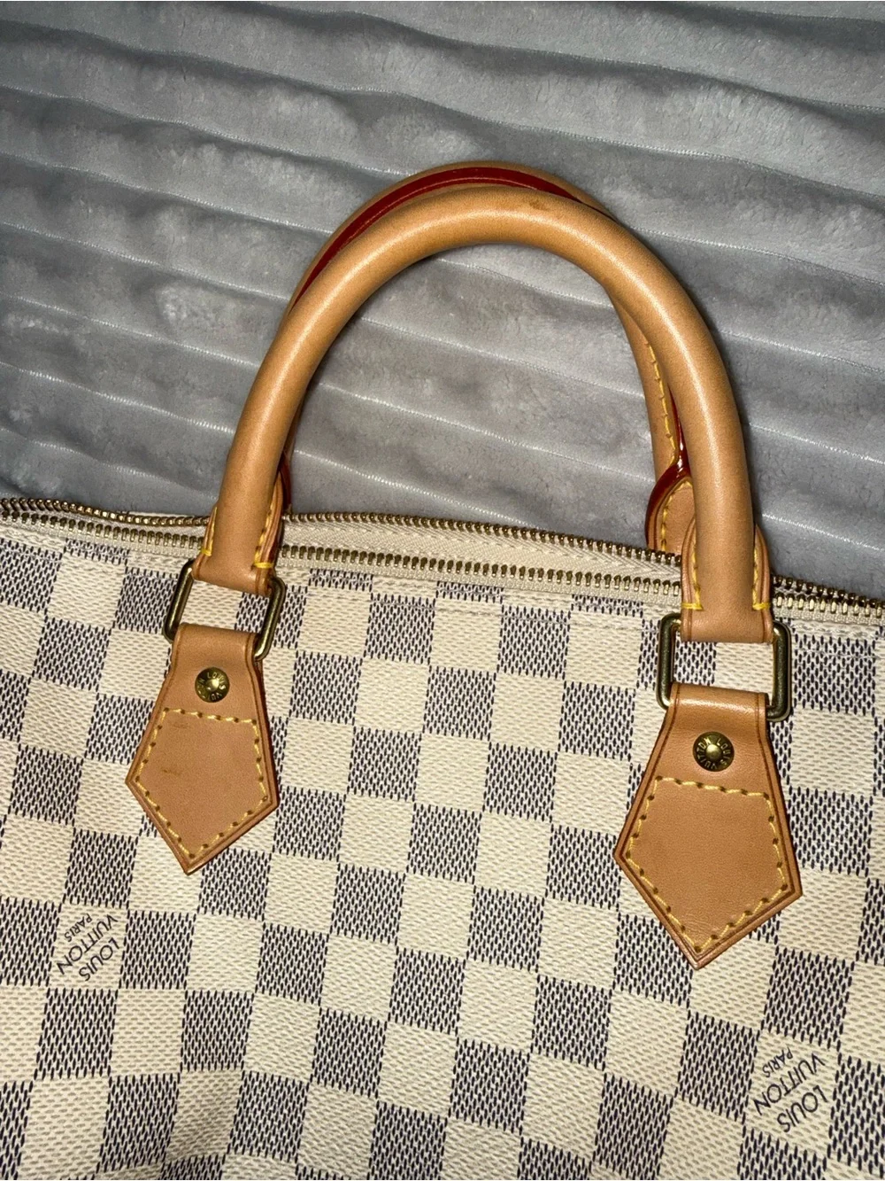 🎉SOLD🎉 Louis Vuitton Speedy 30 in Damier Azur - Picture 10 of 15
